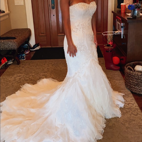 Matthew Christopher Wedding Dress - Picture 6 of 12